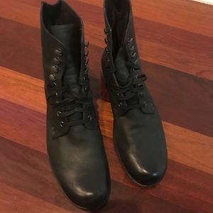 John Varvatos Bonham Lace Combat Boot